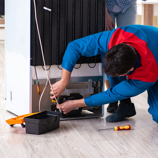 how much do you charge for refrigerator repair services in Cedar Grove NC